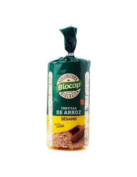 Tortitas de Arroz con Sésamo Biocop - 200 gramos