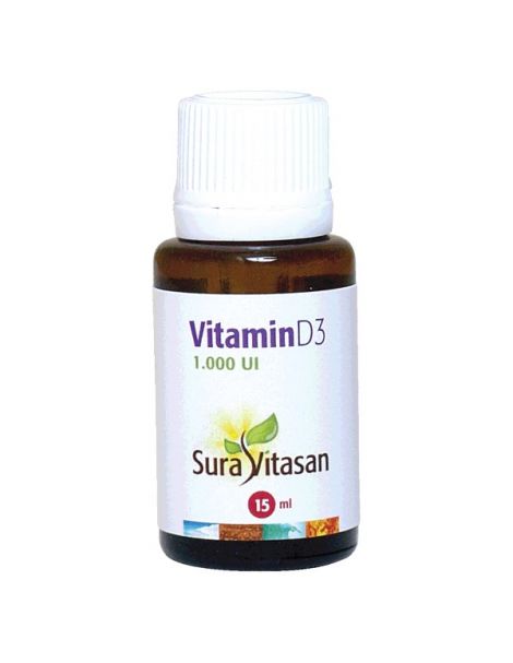 Vitamina D3 1000 UI Sura Vitasan - 15 ml.