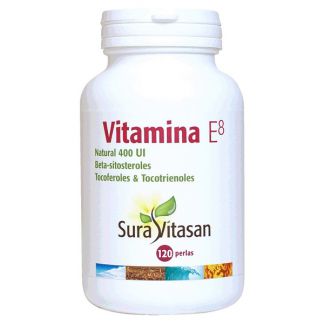 Vitamina E8 Natural 400 UI Sura Vitasan - 120 perlas