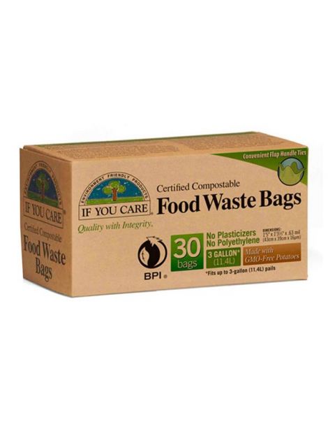 Bolsas de Basura Compostables Pequeñas If You Care