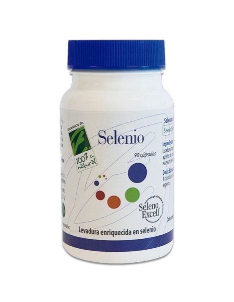 Selenio Cien por Cien Natural - 90 cápsulas