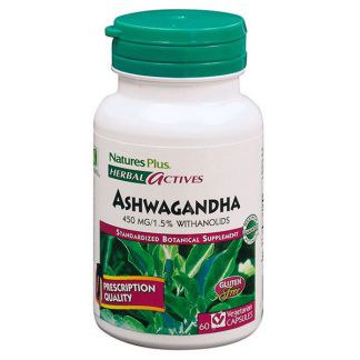 Ashwagandha Nature's Plus - 60 cápsulas