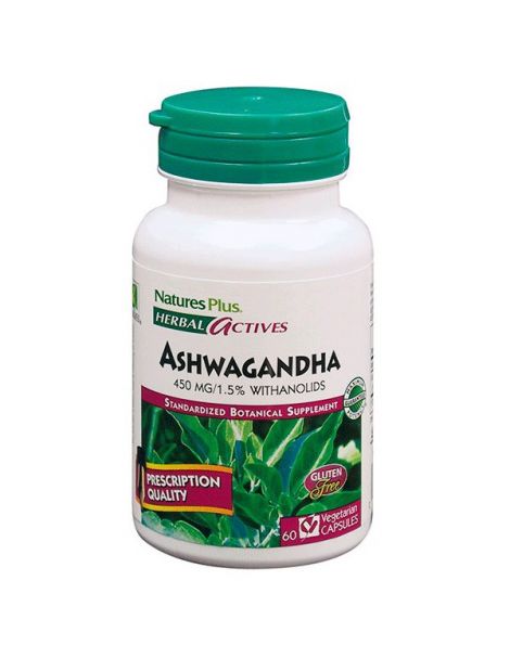 Ashwagandha Nature's Plus - 60 cápsulas