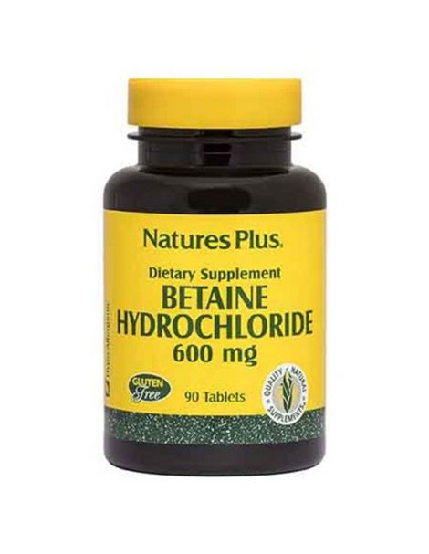 Betaina HCL Nature's Plus - 90 comprimidos