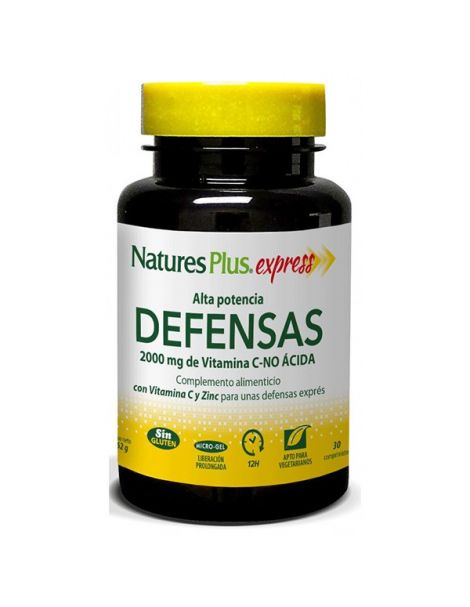 Express Defensas Nature's Plus - 30 comprimidos