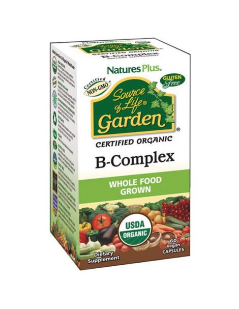 Garden B-Complex Nature's Plus - 60 cápsulas