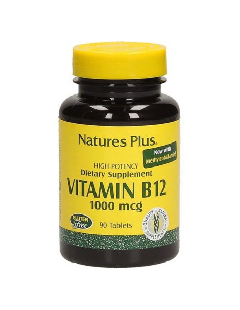 Vitamina B12 1000 mcg. Nature's Plus - 90 comprimidos
