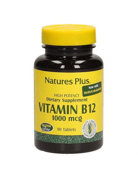 Vitamina B12 1000 mcg. Nature's Plus - 90 comprimidos