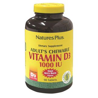 Vitamina D3 1000 UI Nature's Plus - 90 comprimidos