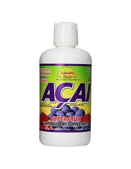 Zumo de Açai Dynamic Health - 946 ml.
