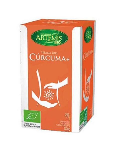 Cúrcuma+ Bio Artemis Herbes del Molí - 20 bolsitas