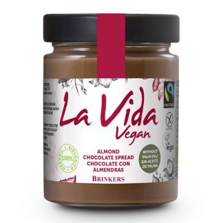 Crema de Chocolate con Almendras La Vida Vegan - 270 gramos