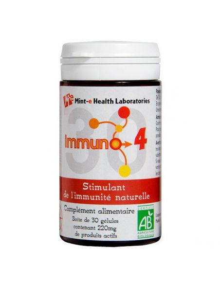 Immuno-4 Mint-e Health Laboratories - 30 cápsulas