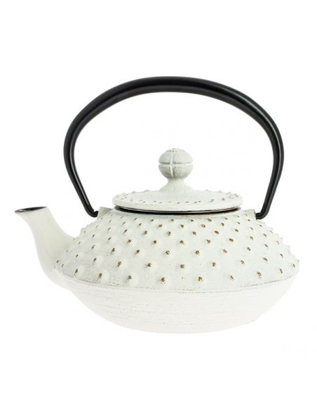 Tetera Kanbin Blanco-Dorado Iwachu - 350 ml.