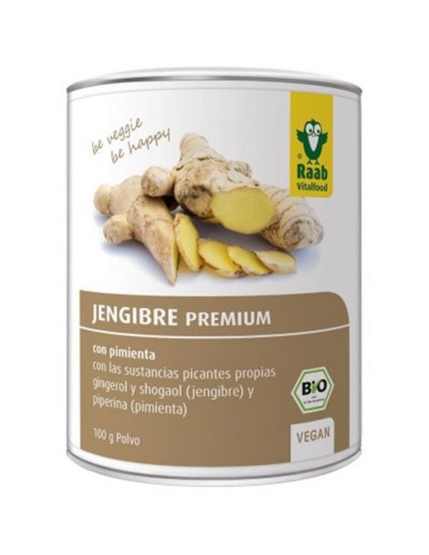 Jengibre Premium Bio Raab - 100 gramos