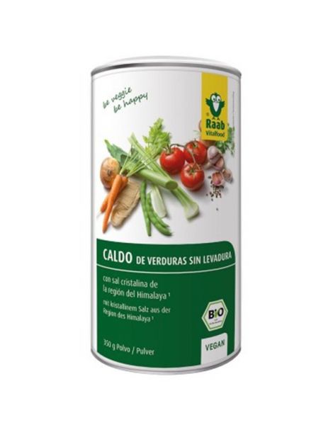 Caldo de Verduras sin Levadura Bio Raab - 350 gramos
