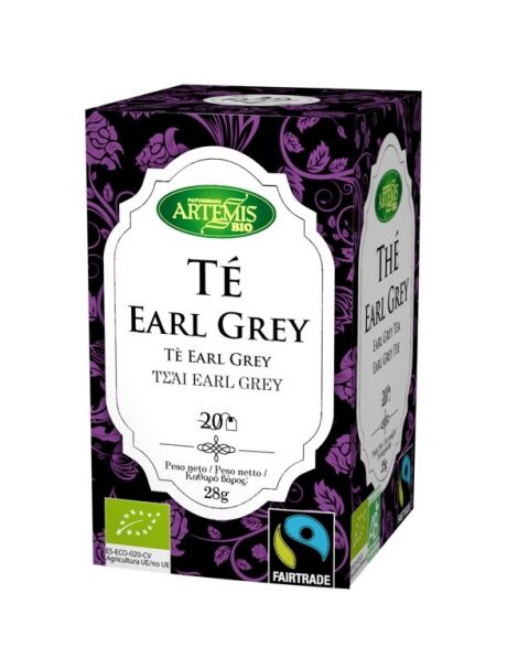 Té Earl Grey Bio Artemis Herbes del Molí - 20 bolsitas