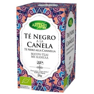 Té Negro a la Canela Bio Artemis Herbes del Molí - 20 bolsitas