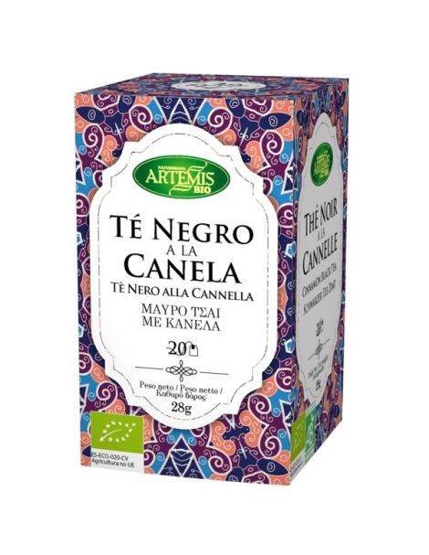 Té Negro a la Canela Bio Artemis Herbes del Molí - 20 bolsitas