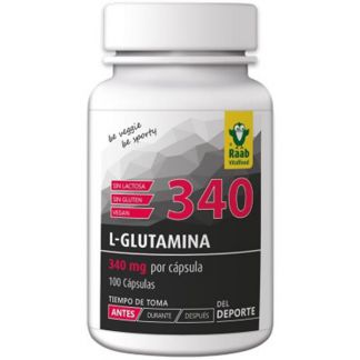 L-Glutamina con Vitamina C Raab - 100 cápsulas