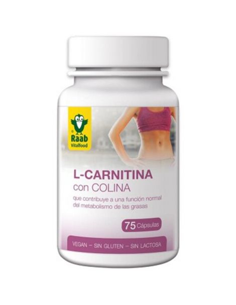 L-Carnitina con Colina Raab - 75 cápsulas