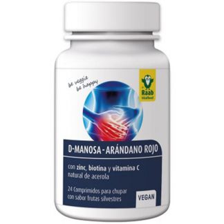 D-Manosa-Arándano Rojo Raab - 24 comprimidos