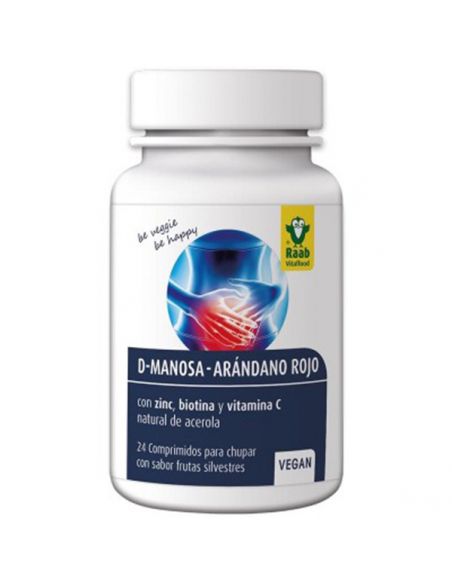 D-Manosa-Arándano Rojo Raab - 24 comprimidos