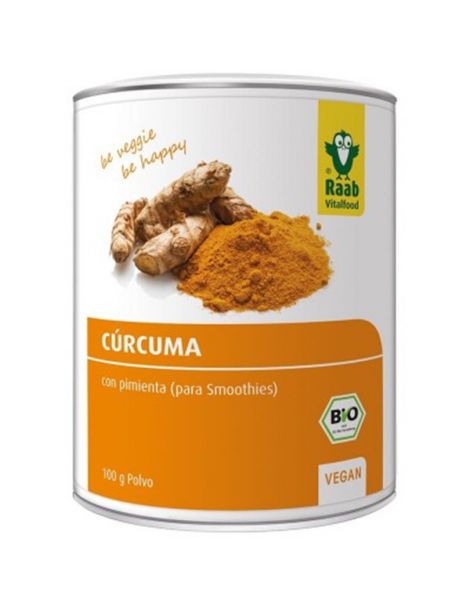 Cúrcuma con Pimienta Bio Raab - 100 gramos