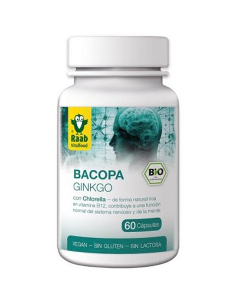 Bacopa-Ginkgo Bio Raab - 60 cápsulas