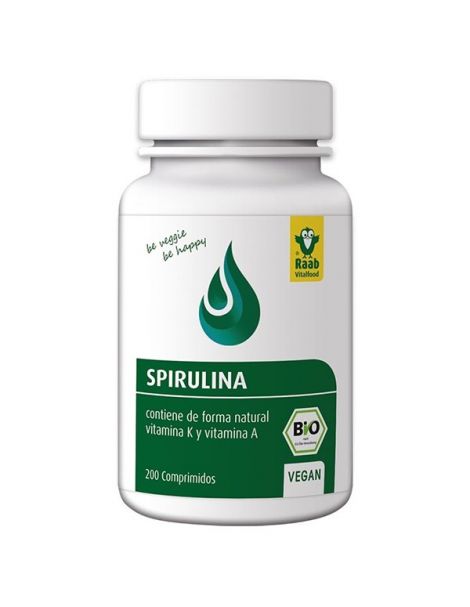 Spirulina Bio Raab - 200 comprimidos