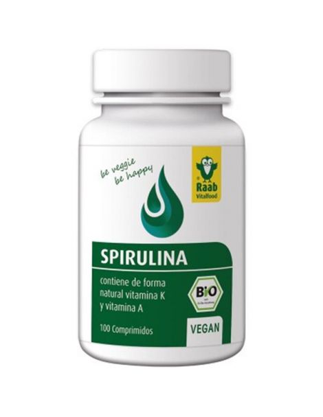 Spirulina Bio Raab - 100 comprimidos