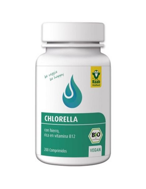 Chlorella Bio Raab - 200 comprimidos