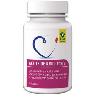 Aceite de Krill Forte Raab - 50 cápsulas