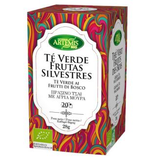 Té Verde con Frutas Silvestres Bio Artemis Herbes del Molí - 20 bolsitas