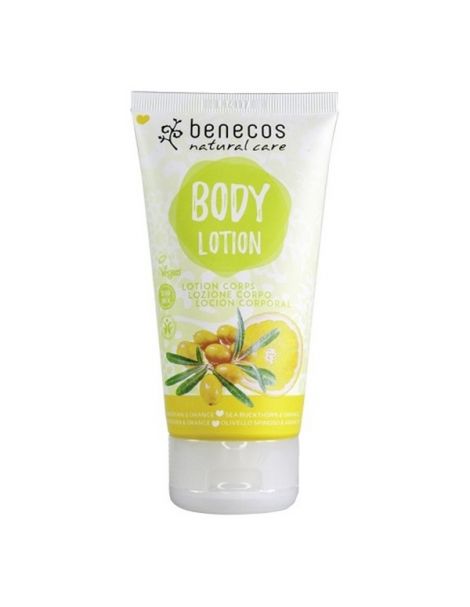 Loción Corporal Espino Amarillo y Naranja Benecos - 150 ml.