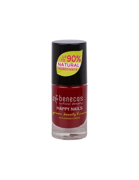 Laca de Uñas Cherry Red Benecos - 5 ml.