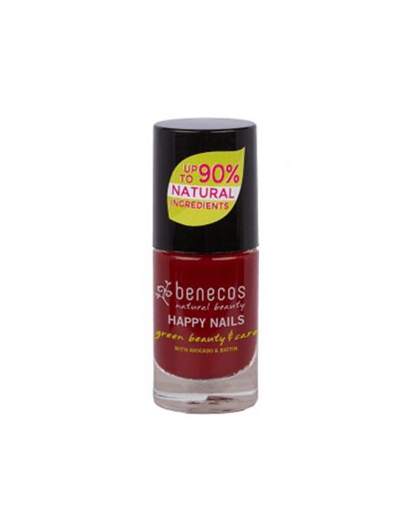 Laca de Uñas Cherry Red Benecos - 5 ml.
