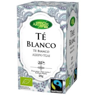 Té Blanco Bio Artemis Herbes del Molí - 20 bolsitas