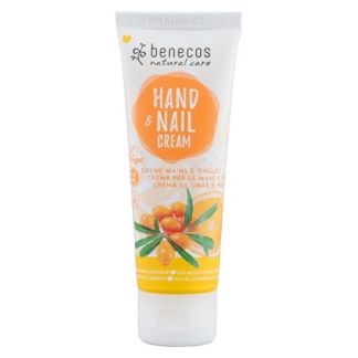 Crema de Manos Espino Amarillo y Naranja Benecos - 75 ml.