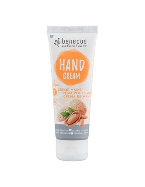 Crema de Manos Especial Pieles Sensibles Benecos - 75 ml.