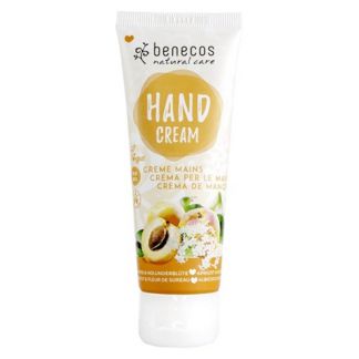 Crema de Manos Albaricoque y Saúco Benecos - 75 ml.