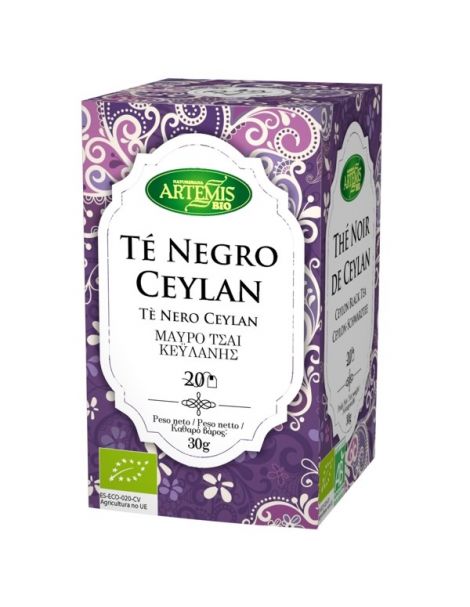 Té Negro Ceylán Bio Artemis Herbes del Molí - 20 bolsitas