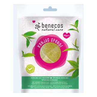 Esponja Konjac Té Verde Piel Mixta Benecos