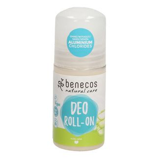 Desodorante Aloe Vera Roll-On Benecos - 50 ml.