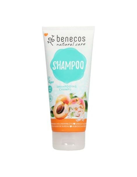 Champú Albaricoque y Saúco Benecos - 200 ml