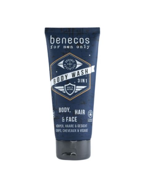 Body Wash 3 en 1 for Men Benecos - 200 ml