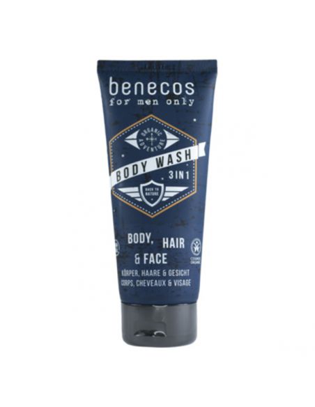 Body Wash 3 en 1 for Men Benecos - 200 ml