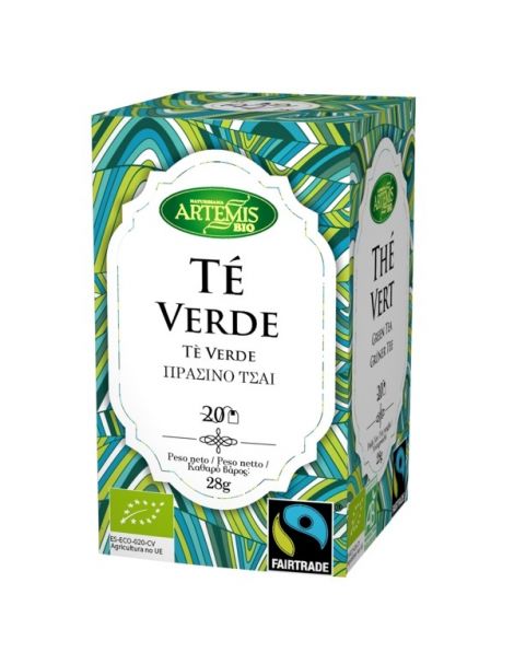 Té Verde Bio Artemis Herbes del Molí - 20 bolsitas