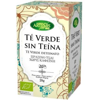 Té Verde Sin Teína Bio Artemis Herbes del Molí - 20 bolsitas