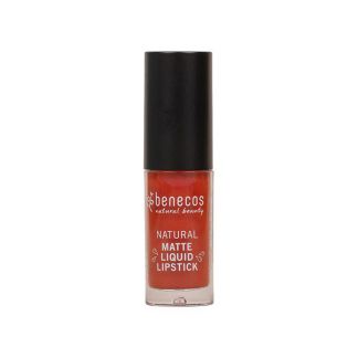 Barra de Labios Mate Líquida Trust in Rust Benecos - 5 ml.